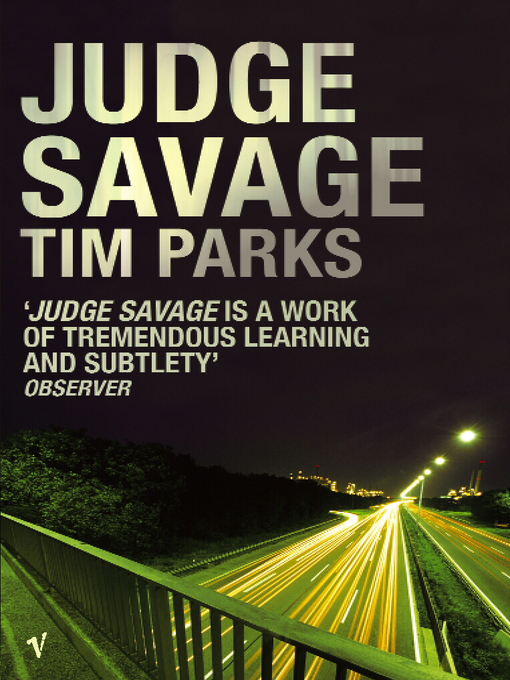 Title details for Judge Savage by Tim Parks - Available